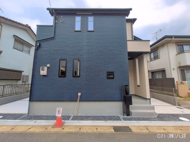 千葉県松戸市松飛台の新築戸建て外構写真 2026年5月14日撮影
