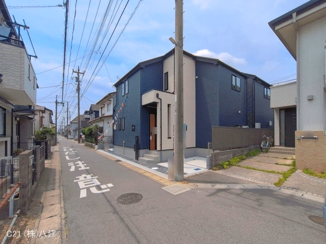 千葉県松戸市松飛台の新築戸建て完成写真 2026年6月12日撮影