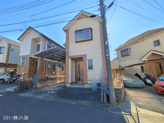 千葉県松戸市和名ケ谷の中古戸建て完成写真 2026年1月8日撮影