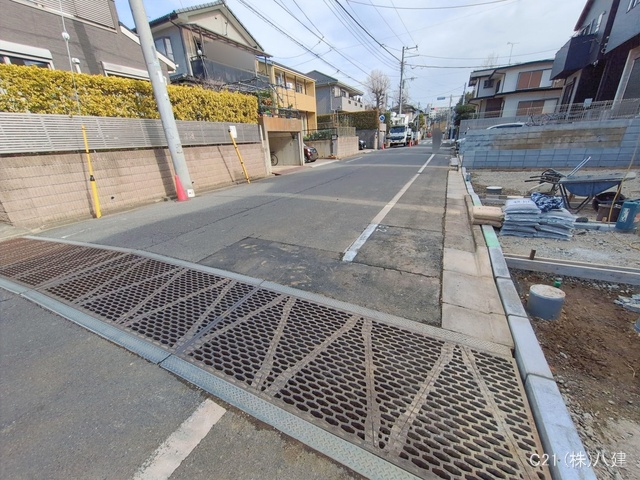 千葉県松戸市小金原1丁目の新築戸建て外構写真 2026年1月14日撮影