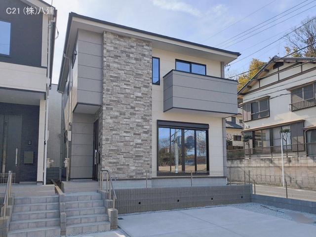 千葉県松戸市小金原1丁目の新築戸建て完成写真 2026年2月4日撮影