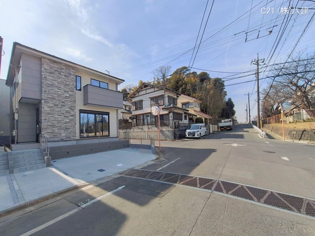 千葉県松戸市小金原1丁目の新築戸建て完成写真 2026年2月4日撮影