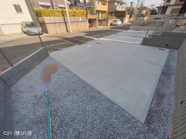 千葉県松戸市小金原1丁目の新築戸建て完成写真 2026年2月4日撮影