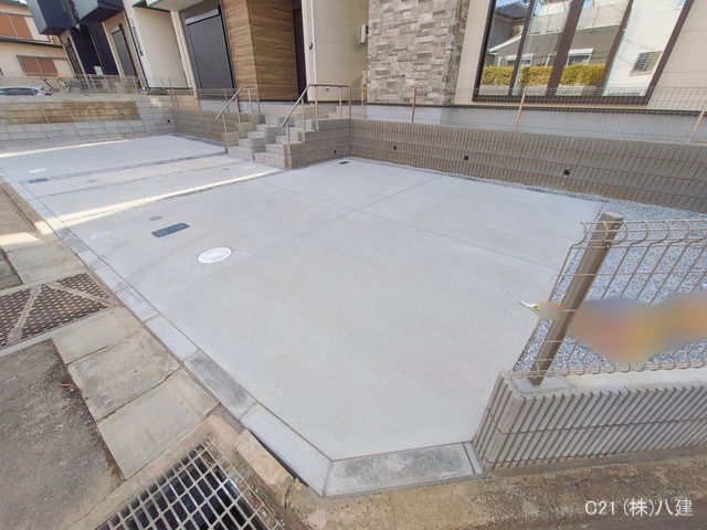 千葉県松戸市小金原1丁目の新築戸建て完成写真 2026年2月4日撮影