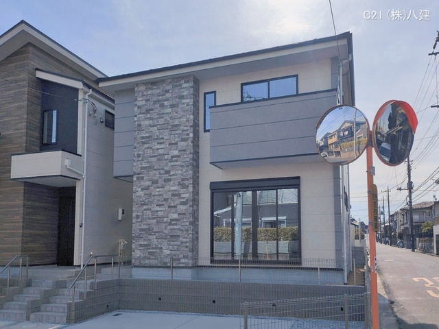 千葉県松戸市小金原1丁目の新築戸建て完成写真 2026年2月4日撮影