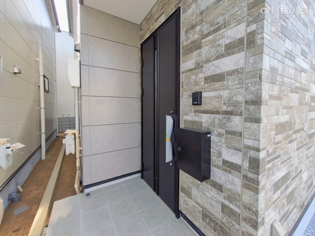 千葉県松戸市小金原1丁目の新築戸建て完成写真 2026年2月4日撮影