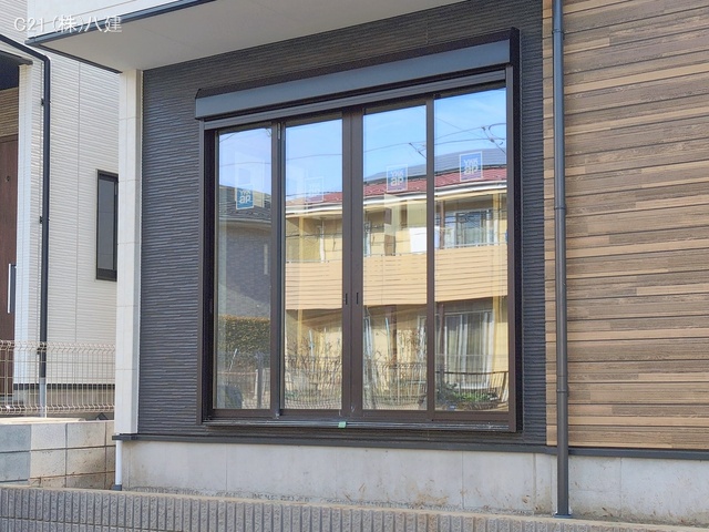 千葉県松戸市小金原１丁目の新築戸建て外構写真 2026年1月14日撮影