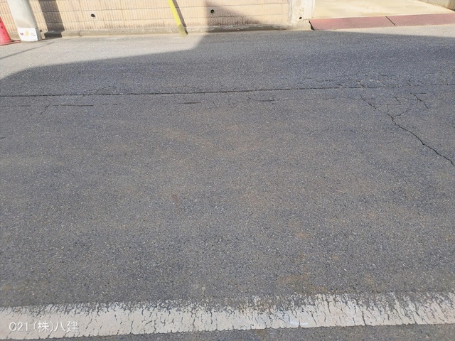 千葉県松戸市小金原１丁目の新築戸建て外構写真 2026年1月14日撮影