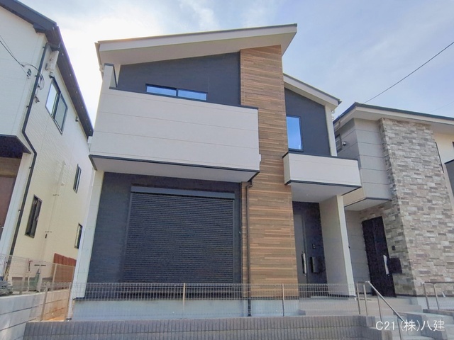 千葉県松戸市小金原１丁目の新築戸建て完成写真 2026年2月4日撮影