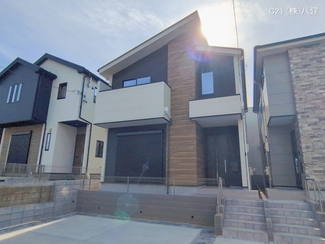 千葉県松戸市小金原１丁目の新築戸建て完成写真 2026年2月4日撮影