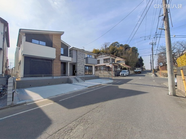 千葉県松戸市小金原１丁目の新築戸建て完成写真 2026年2月4日撮影