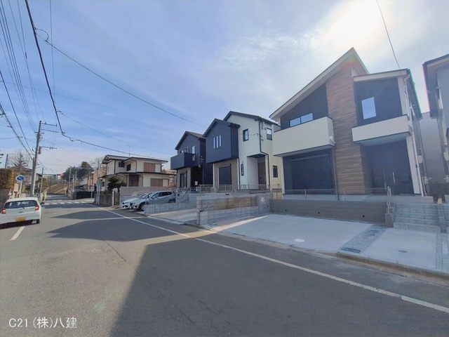 千葉県松戸市小金原１丁目の新築戸建て完成写真 2026年2月4日撮影