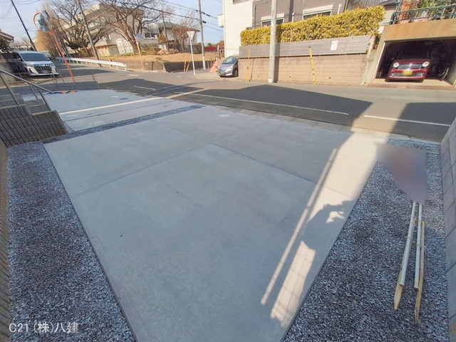 千葉県松戸市小金原１丁目の新築戸建て完成写真 2026年2月4日撮影