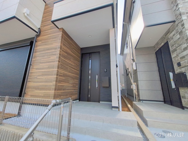 千葉県松戸市小金原１丁目の新築戸建て完成写真 2026年2月4日撮影