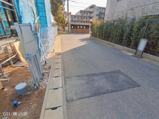 千葉県松戸市胡録台の新築戸建てシート写真 2026年1月14日撮影