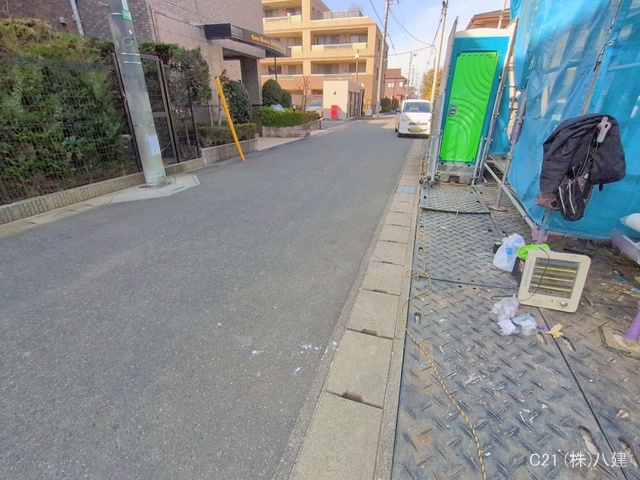 千葉県松戸市胡録台の新築戸建てシート写真 2026年1月14日撮影