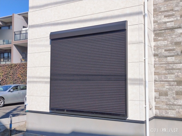 千葉県松戸市胡録台の新築戸建て外構写真 2026年2月3日撮影