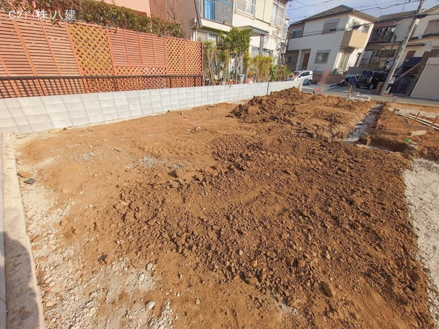 千葉県松戸市緑ケ丘２丁目の新築戸建て更地・土地写真 2026年1月18日撮影