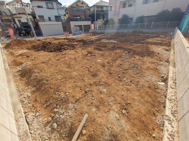 千葉県松戸市緑ケ丘２丁目の新築戸建て更地・土地写真 2026年1月18日撮影