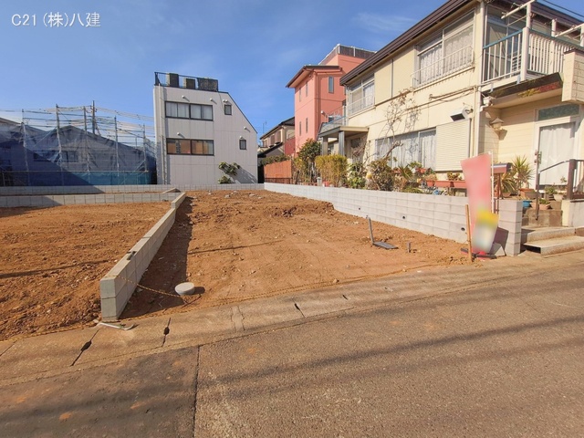 千葉県松戸市緑ケ丘２丁目の新築戸建て更地・土地写真 2026年2月5日撮影