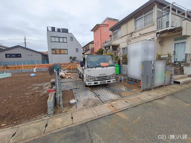 千葉県松戸市緑ケ丘２丁目の新築戸建て基礎写真 2026年2月25日撮影