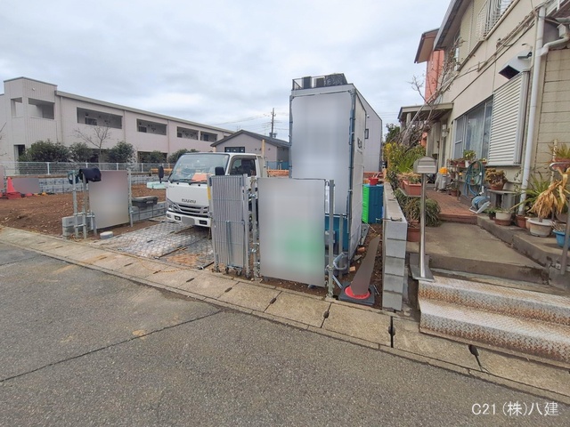 千葉県松戸市緑ケ丘２丁目の新築戸建て基礎写真 2026年2月25日撮影