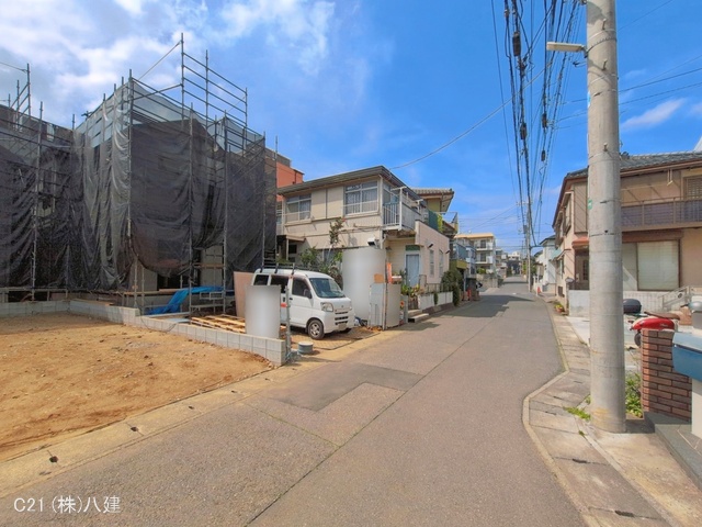 千葉県松戸市緑ケ丘２丁目の新築戸建てシート写真 2026年4月13日撮影