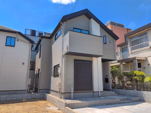 千葉県松戸市緑ケ丘２丁目の新築戸建て完成写真 2026年5月12日撮影