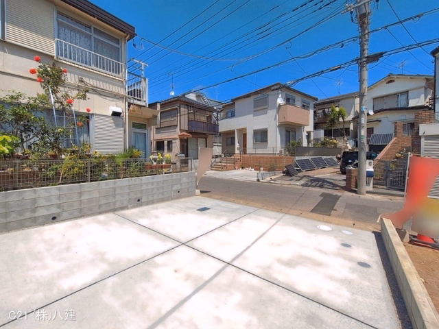 千葉県松戸市緑ケ丘２丁目の新築戸建て完成写真 2026年5月12日撮影