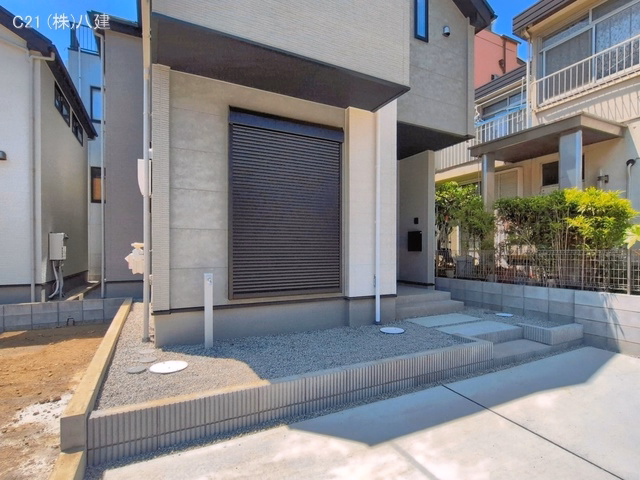 千葉県松戸市緑ケ丘２丁目の新築戸建て完成写真 2026年5月12日撮影