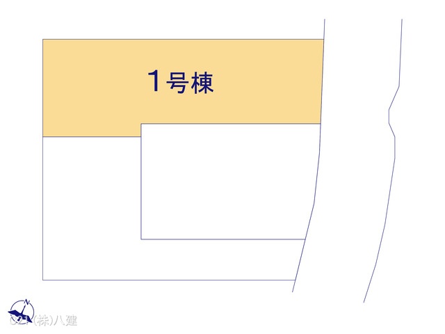 千葉県松戸市緑ケ丘２丁目の新築戸建て全体区画図 ※図面と異なる場合は現況を優先