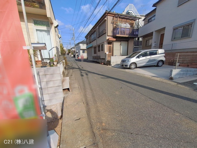 千葉県松戸市緑ケ丘２丁目の新築戸建て更地・土地写真 2026年1月18日撮影