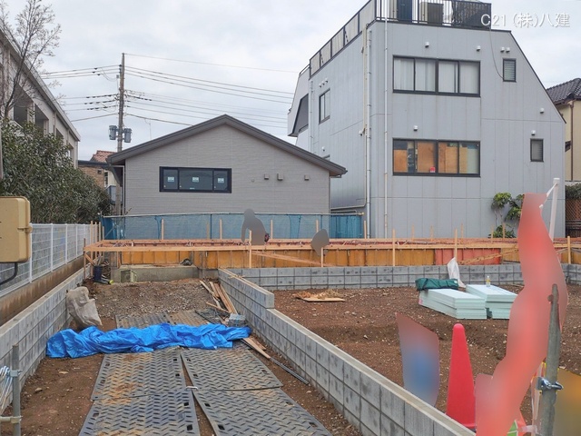 千葉県松戸市緑ケ丘２丁目の新築戸建て基礎写真 2026年2月25日撮影