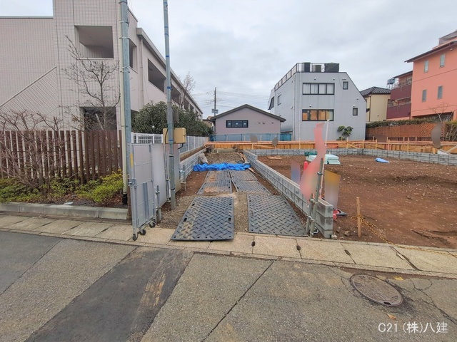 千葉県松戸市緑ケ丘２丁目の新築戸建て基礎写真 2026年2月25日撮影