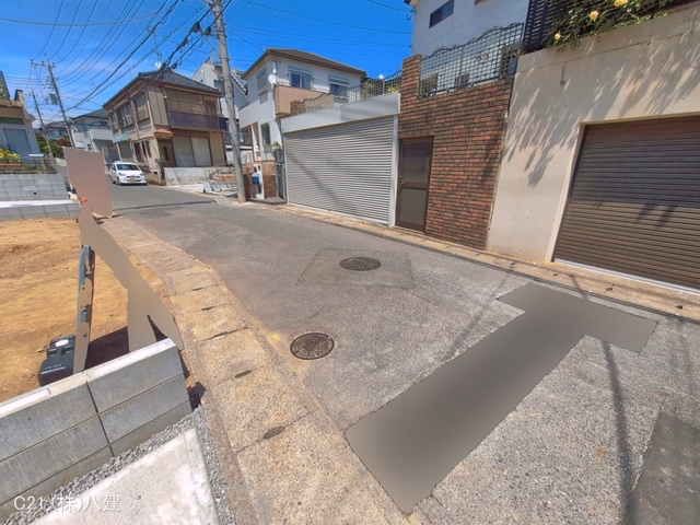 千葉県松戸市緑ケ丘２丁目の新築戸建て完成写真 2026年5月12日撮影