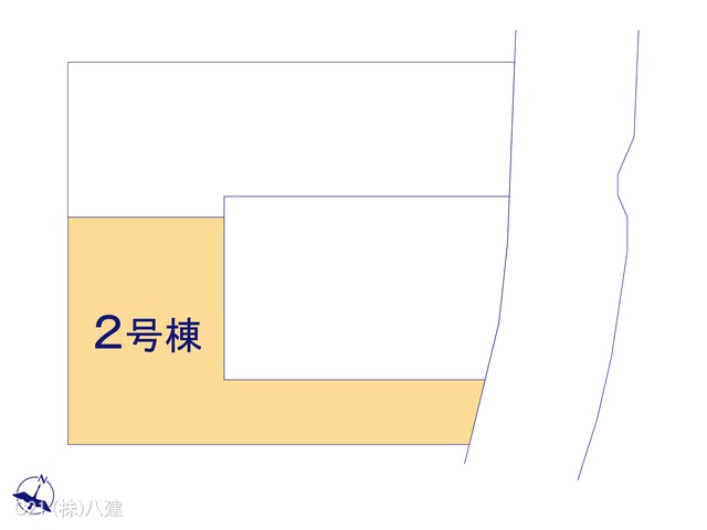 千葉県松戸市緑ケ丘２丁目の新築戸建て全体区画図 ※図面と異なる場合は現況を優先