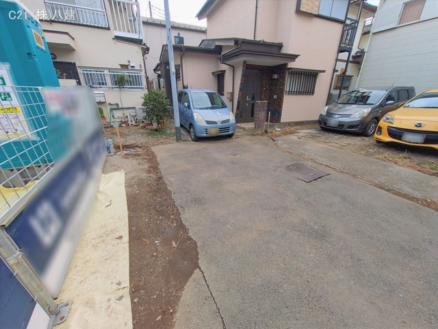 千葉県柏市豊住１丁目の新築戸建て上棟写真 2026年1月18日撮影