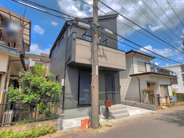 千葉県流山市美原３丁目の新築戸建て外構写真 2026年4月19日撮影