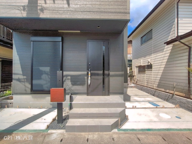 千葉県流山市美原３丁目の新築戸建て外構写真 2026年4月19日撮影