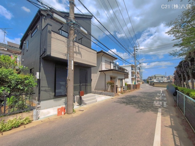 千葉県流山市美原３丁目の新築戸建て外構写真 2026年4月19日撮影