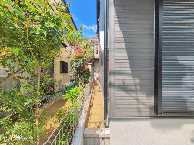 千葉県流山市美原３丁目の新築戸建て外構写真 2026年4月19日撮影