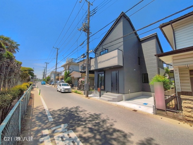 千葉県流山市美原３丁目の新築戸建て完成写真 2026年5月18日撮影