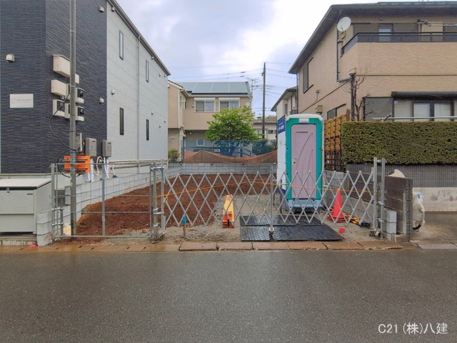 千葉県流山市松ケ丘４丁目の新築戸建て更地・土地写真 2026年3月30日撮影