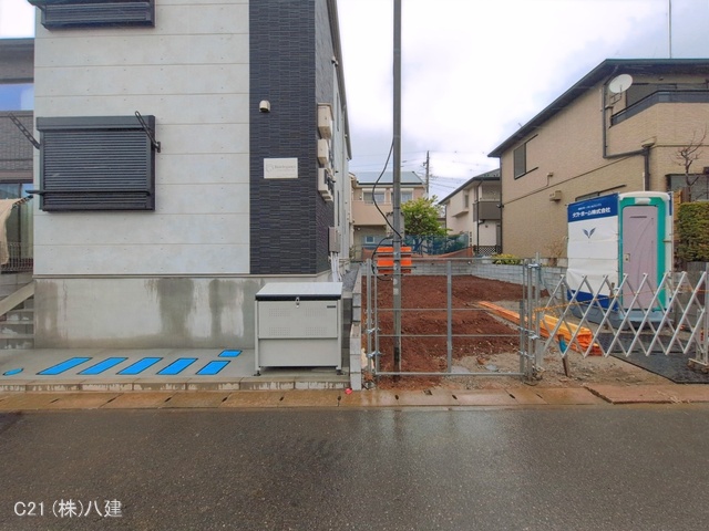 千葉県流山市松ケ丘４丁目の新築戸建て更地・土地写真 2026年3月30日撮影