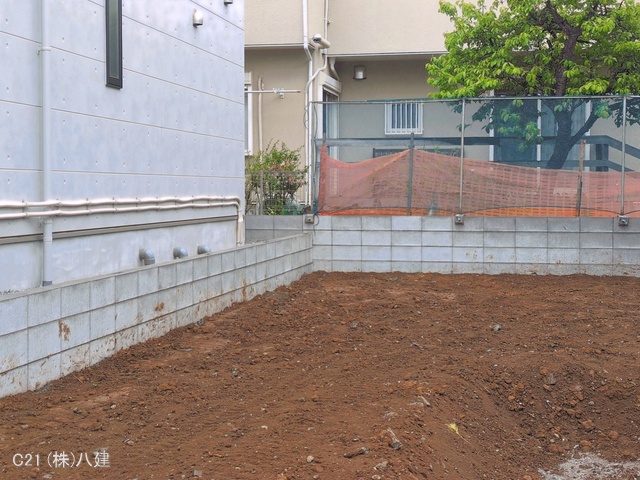 千葉県流山市松ケ丘４丁目の新築戸建て更地・土地写真 2026年3月30日撮影