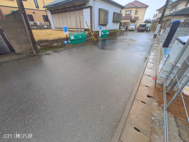 千葉県流山市松ケ丘４丁目の新築戸建て更地・土地写真 2026年3月30日撮影