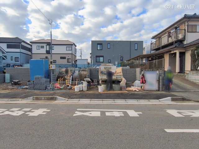 千葉県柏市逆井藤ノ台の新築戸建て基礎写真 2026年2月12日撮影