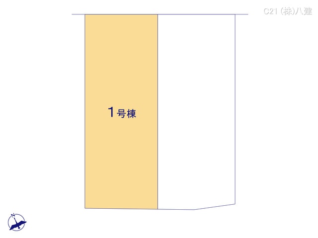 千葉県柏市逆井藤ノ台の新築戸建て全体区画図 ※図面と異なる場合は現況を優先