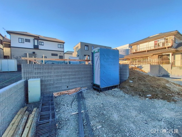 千葉県柏市逆井藤ノ台の新築戸建て基礎写真 2026年1月22日撮影