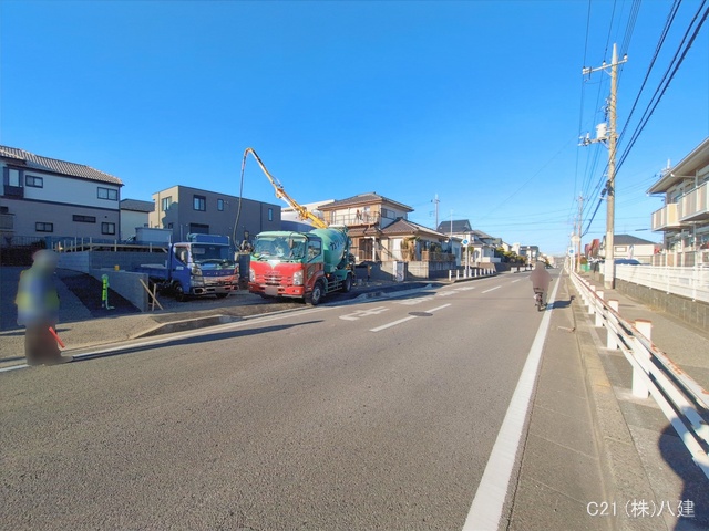千葉県柏市逆井藤ノ台の新築戸建て基礎写真 2026年1月28日撮影